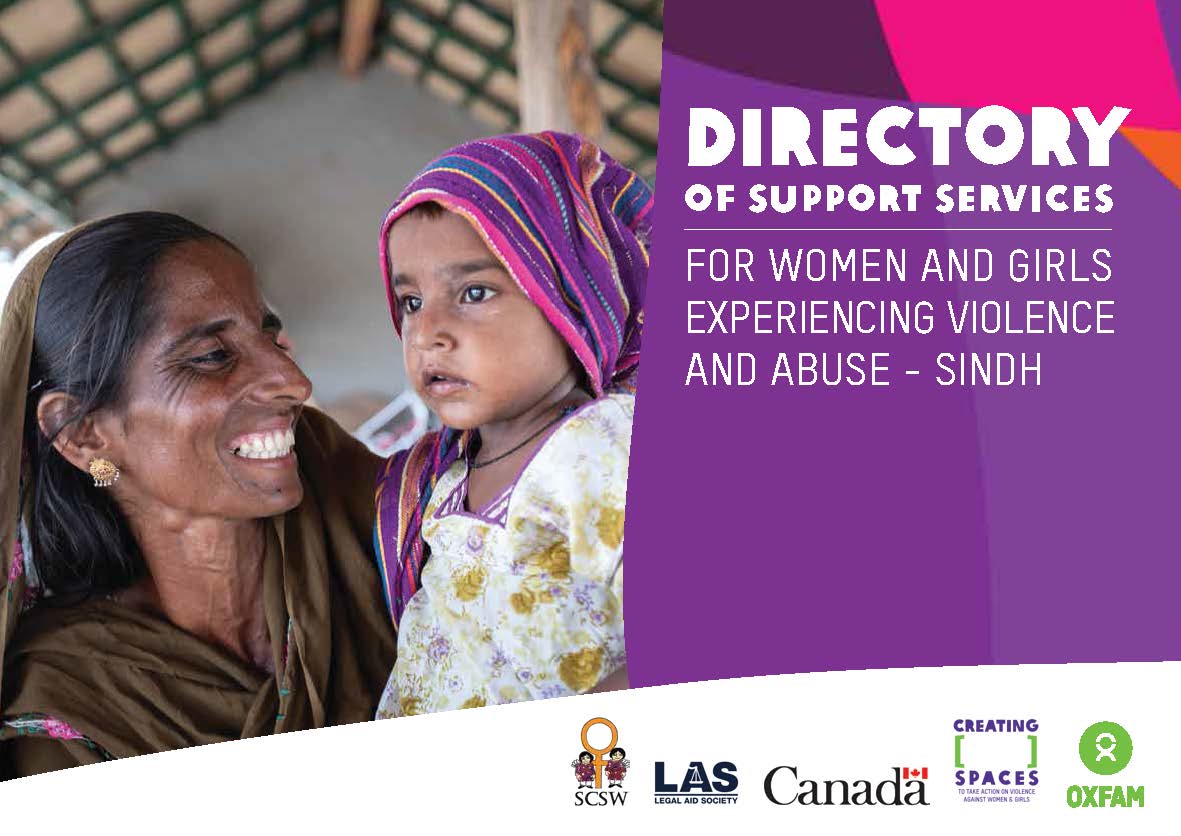 Directory of Support Services for Women & Girls Experiencing Violence and Abuse, Sindh