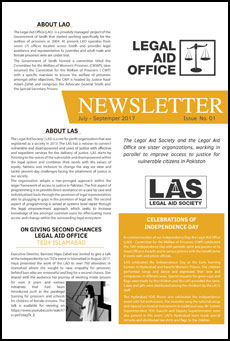 Newsletter 1st Edition