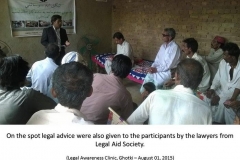 1st Legal Awareness Clinic