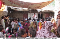 7th Legal Awareness Clinic in Larkana