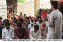 7th Legal Awareness Clinic in Larkana