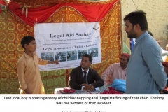 23rd Legal Awareness Clinic in Larkana