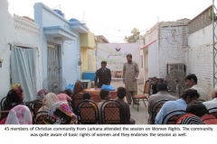 9th Legal Awareness Clinic in Larkana