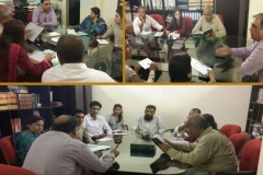 2nd Legal Training – Legal Advisory Call Centre (Jun 24, 2014) on the topic of Family Laws and Rent Laws; Trainer(s) Justice Khilji Arif and Prof. Akmal Wasim.