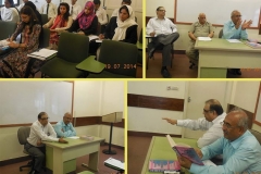 4th Legal Training – Legal Advisory Call Centre (Jul 19, 2014) on Civil Procedure Code (CPC); Trainer(s): Justice Khilji Arif, Prof. Akmal Wasim and Mr. Saleem Jan Khan.