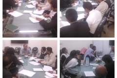 8th Legal Training – Legal Advisory Call Centre (Dec 11, 2014) on the topic of Muslim Family Law; Trainer(s): Prof. Noor-Ul-Amin Laghari.