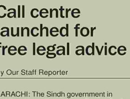 Call center launched for free legal advice
